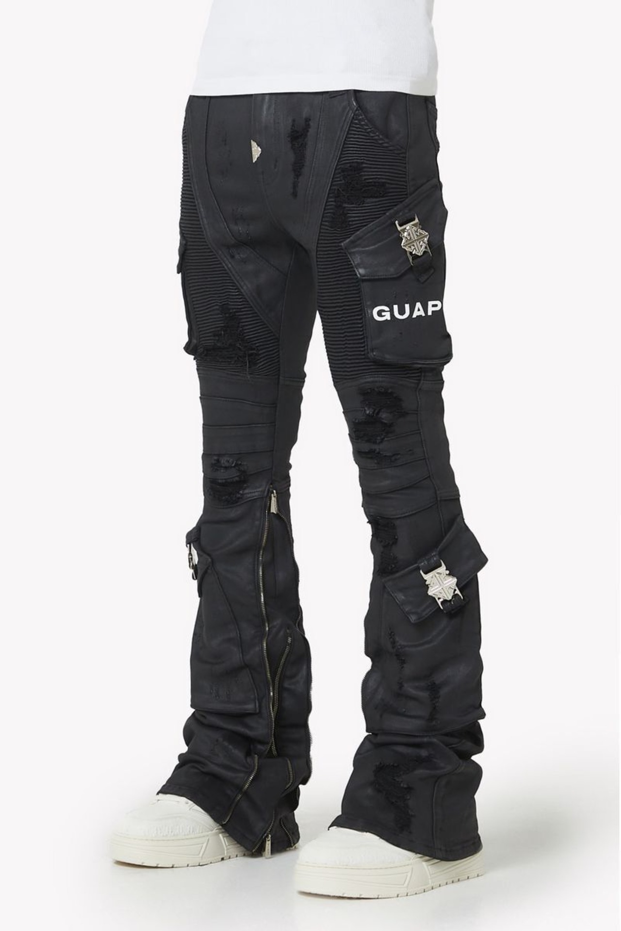 GUAPI / black ops waxed denim