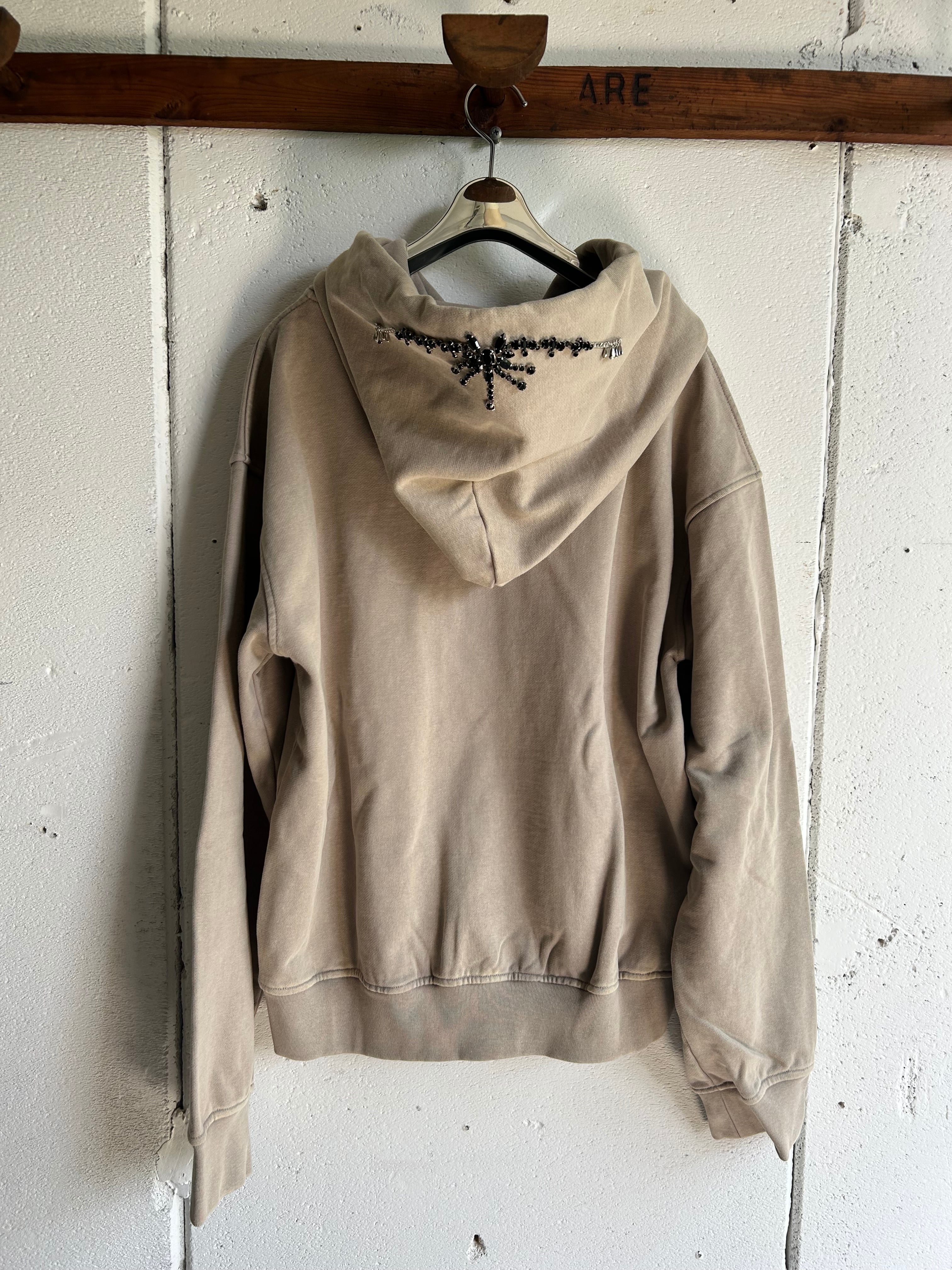 tanakadaisuke bijou tiara hoodie Beige | AAR