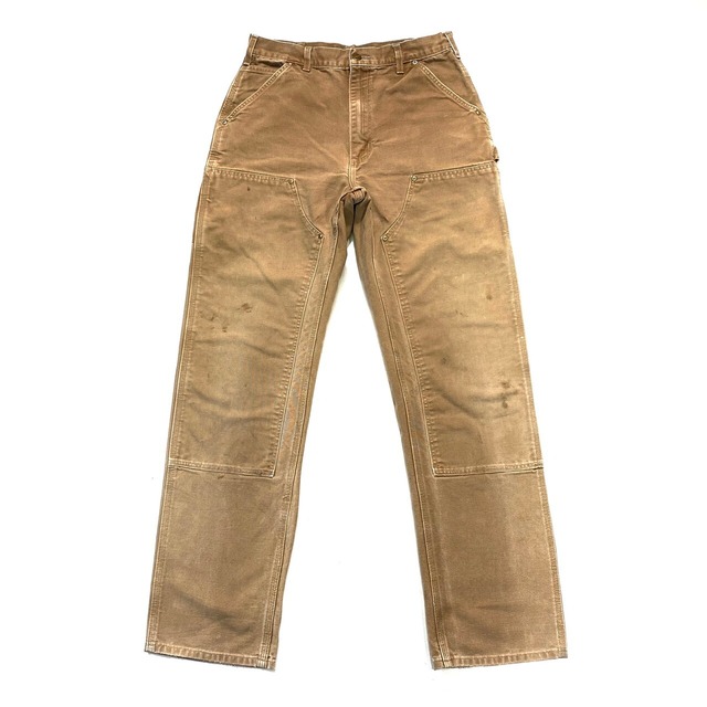USA製 Carhartt カーハート ダブルニー ダック地ワークパンツ 