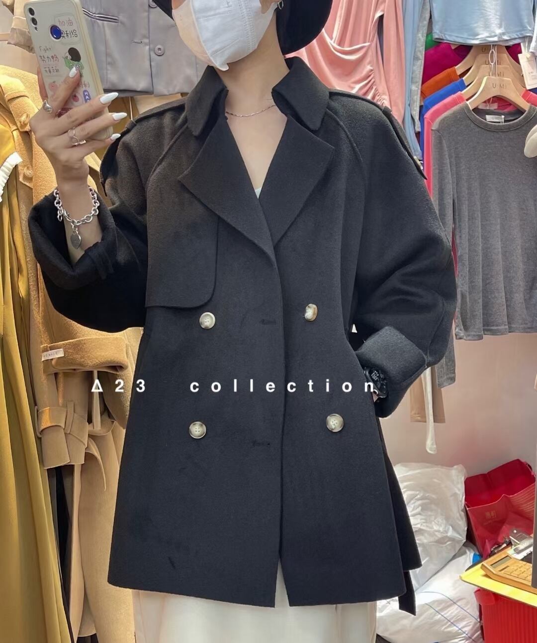 ショートトレンチコート　AJ33172-J02