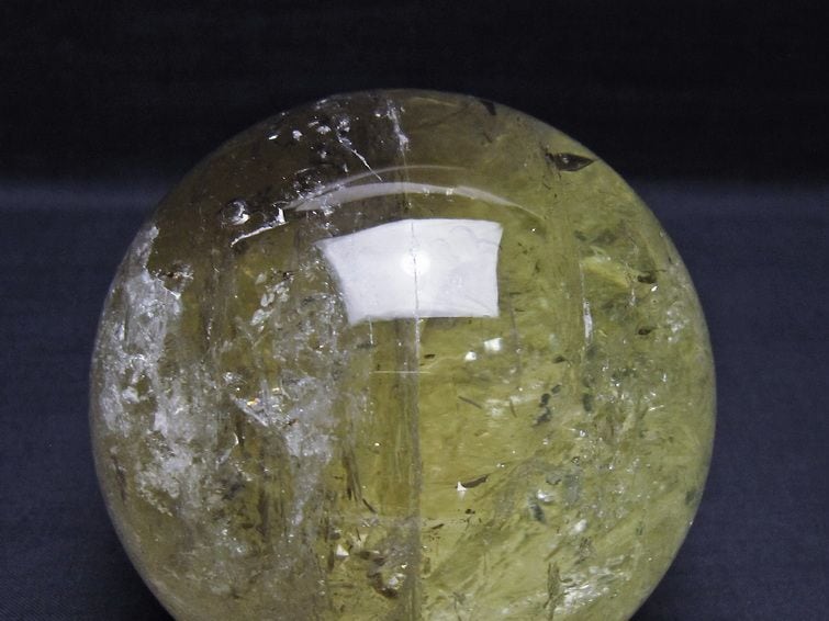 1Kg シトリン 丸玉 88mm シトリンクォーツ スフィア 一点物 151-7989