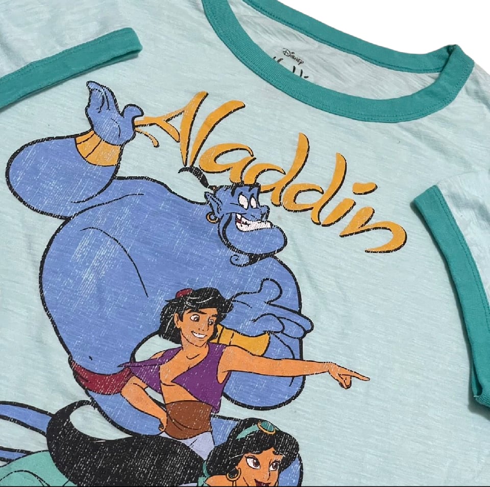 ジーニー Tシャツ 希少】90s ビンテージ ディズニー ジーニー Tシャツ