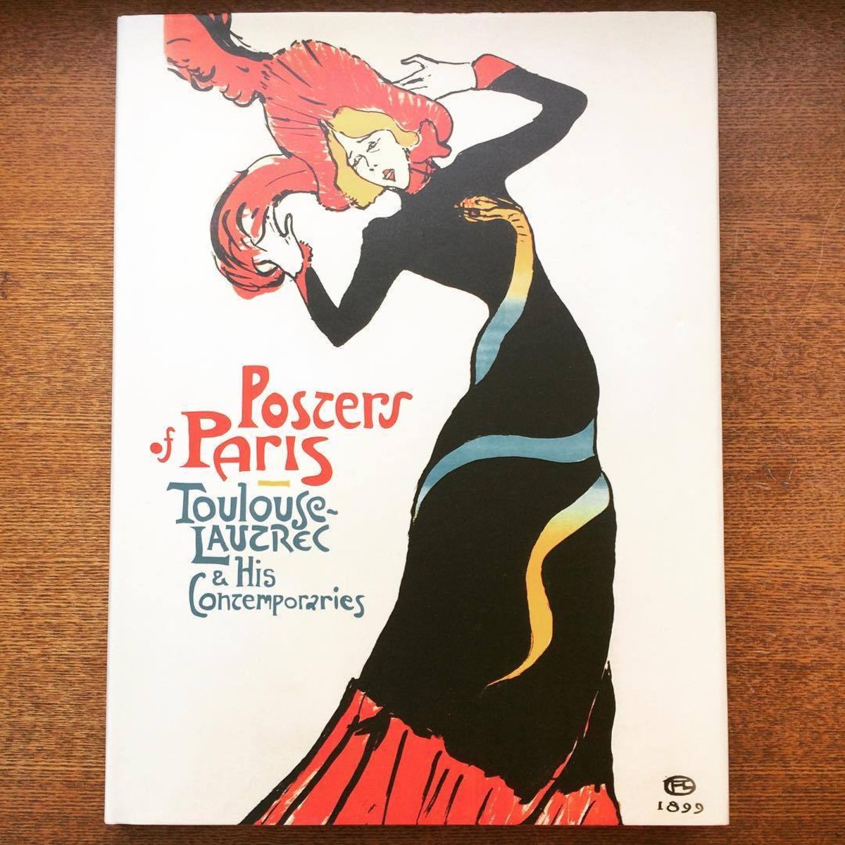 ロートレックと同時代のパリのポスター展 図録「Posters of Paris 