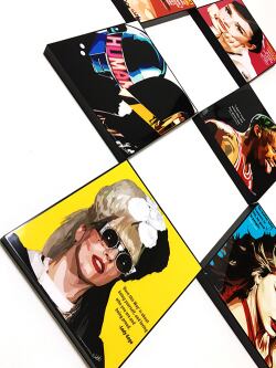 POP ART FLAME ポップアートフレーム アインシュタイン | JUUNI