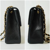 CHANEL シャネル ミニマトラッセ 20 ラムスキン シングルフラップ シングルチェーンバッグ ゴールド金具
