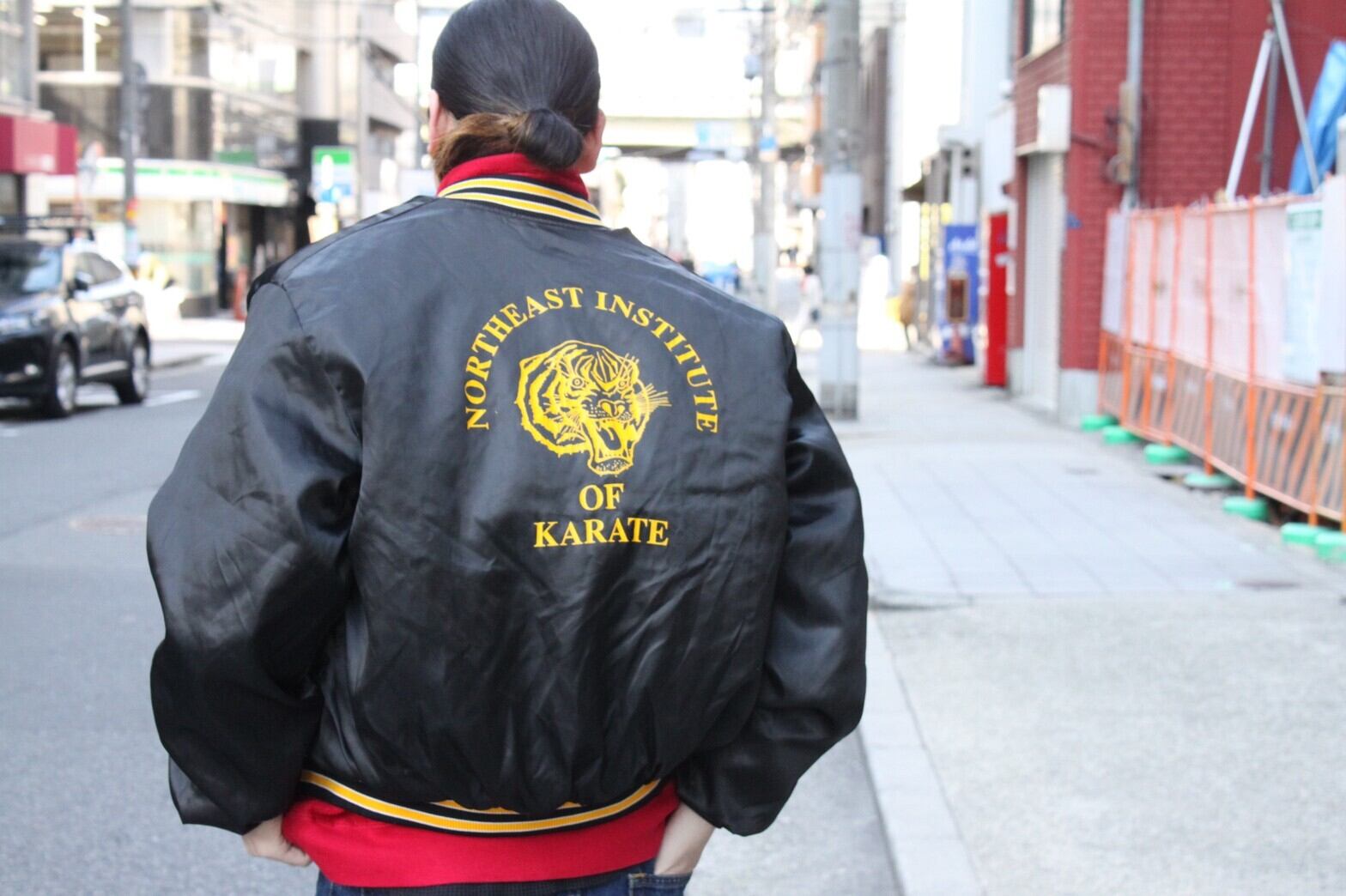 ~80s Birdie Nylon Stadium Jamper USA製