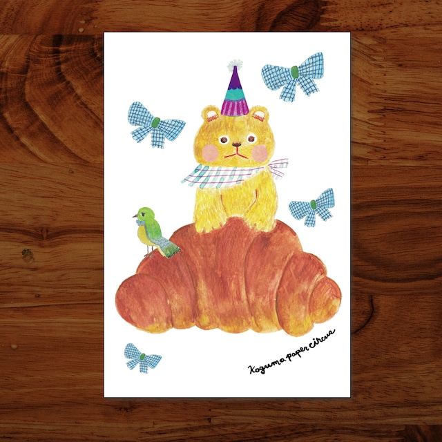 【発送は3/16〜】【ポストカード】ツリーハウスの女の子 (Girl02）