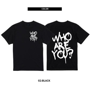 CODENAME 「”WHO ARE YOU？” S/S T-Shirts Black/White」