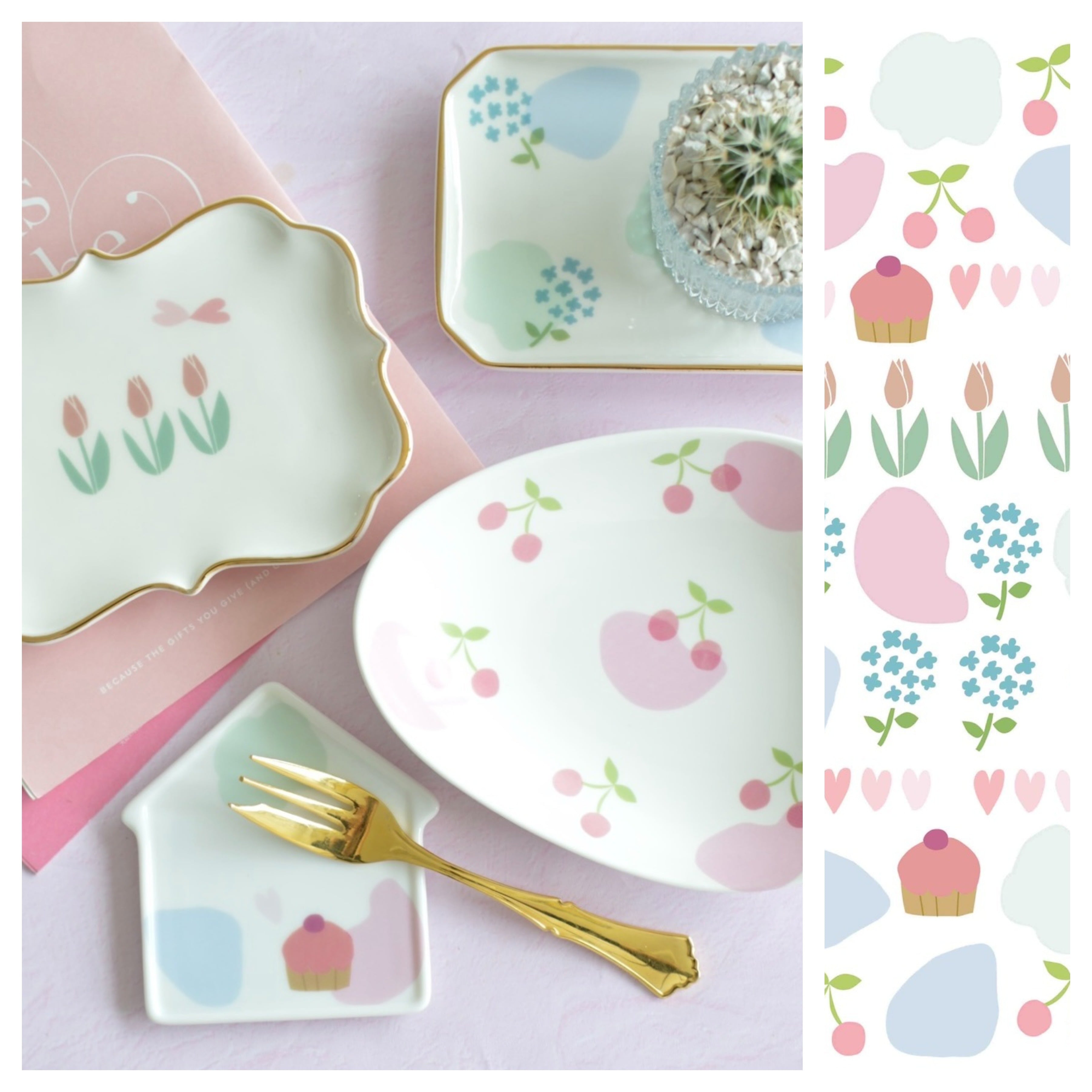 lovely korea【SHIHO】 | ポーセラーツ オーブンポーセ 転写紙 専門店