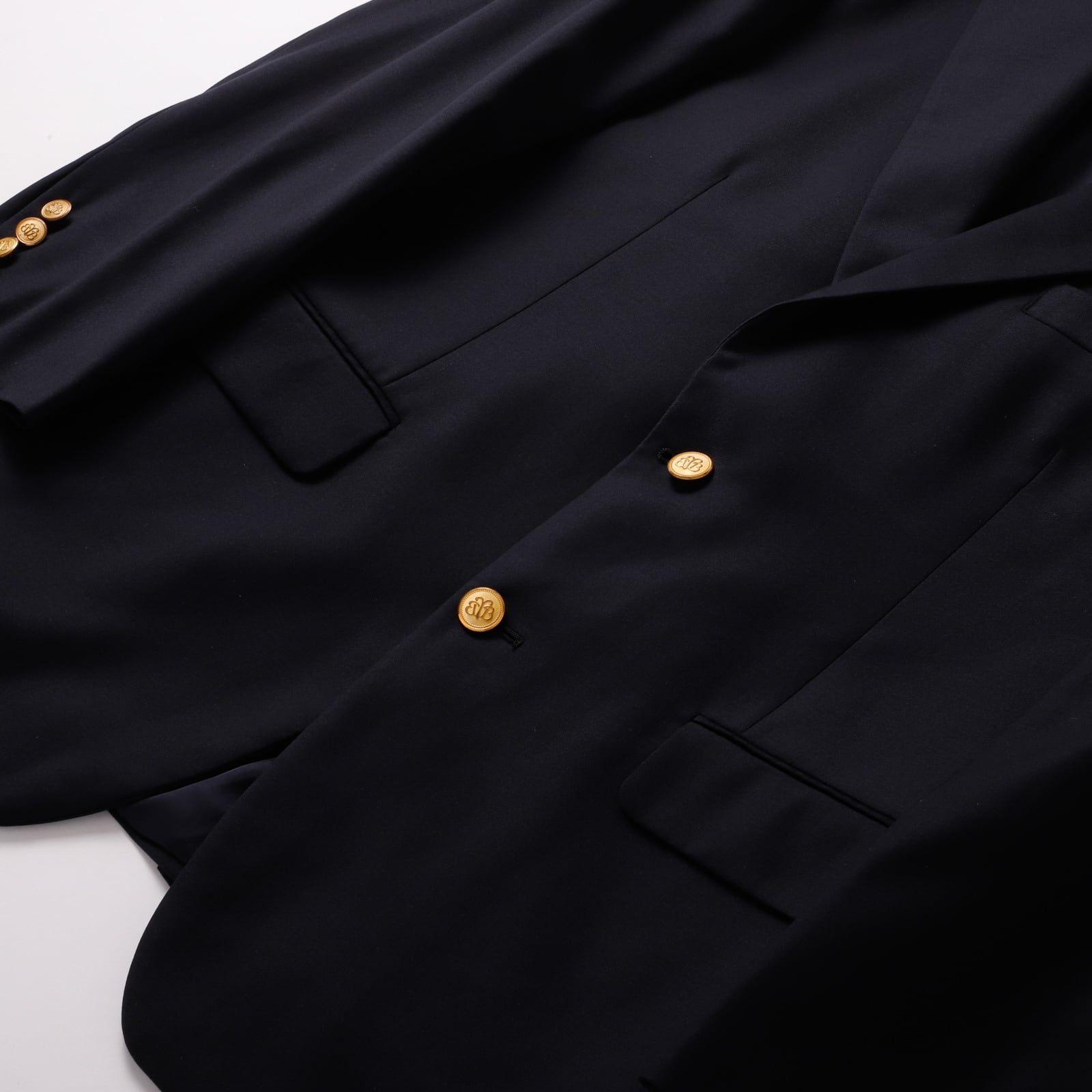 極美品】BROOKS BROTHERS Loro Piana Made in USA wool Navy blazer