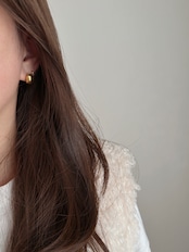 SS クラシックドームピアス