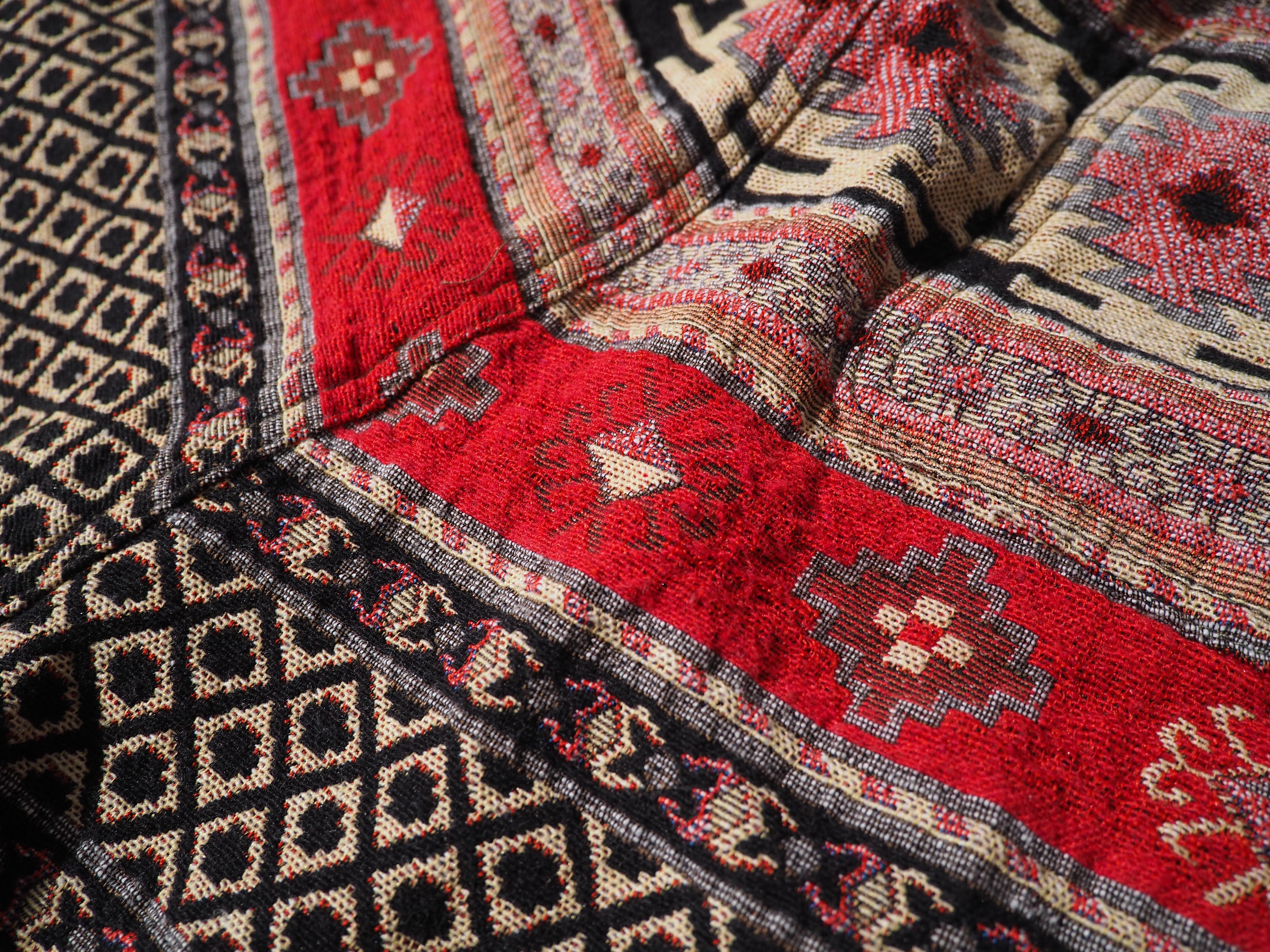 ” Navajo ” ethnic art embroidery switching design short pants