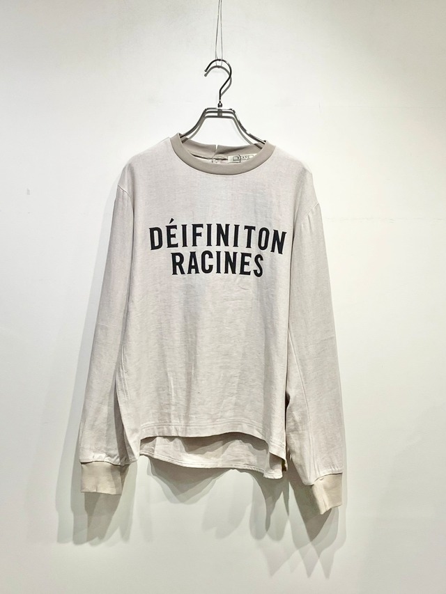 BLANC basque　ロゴプルオーバー