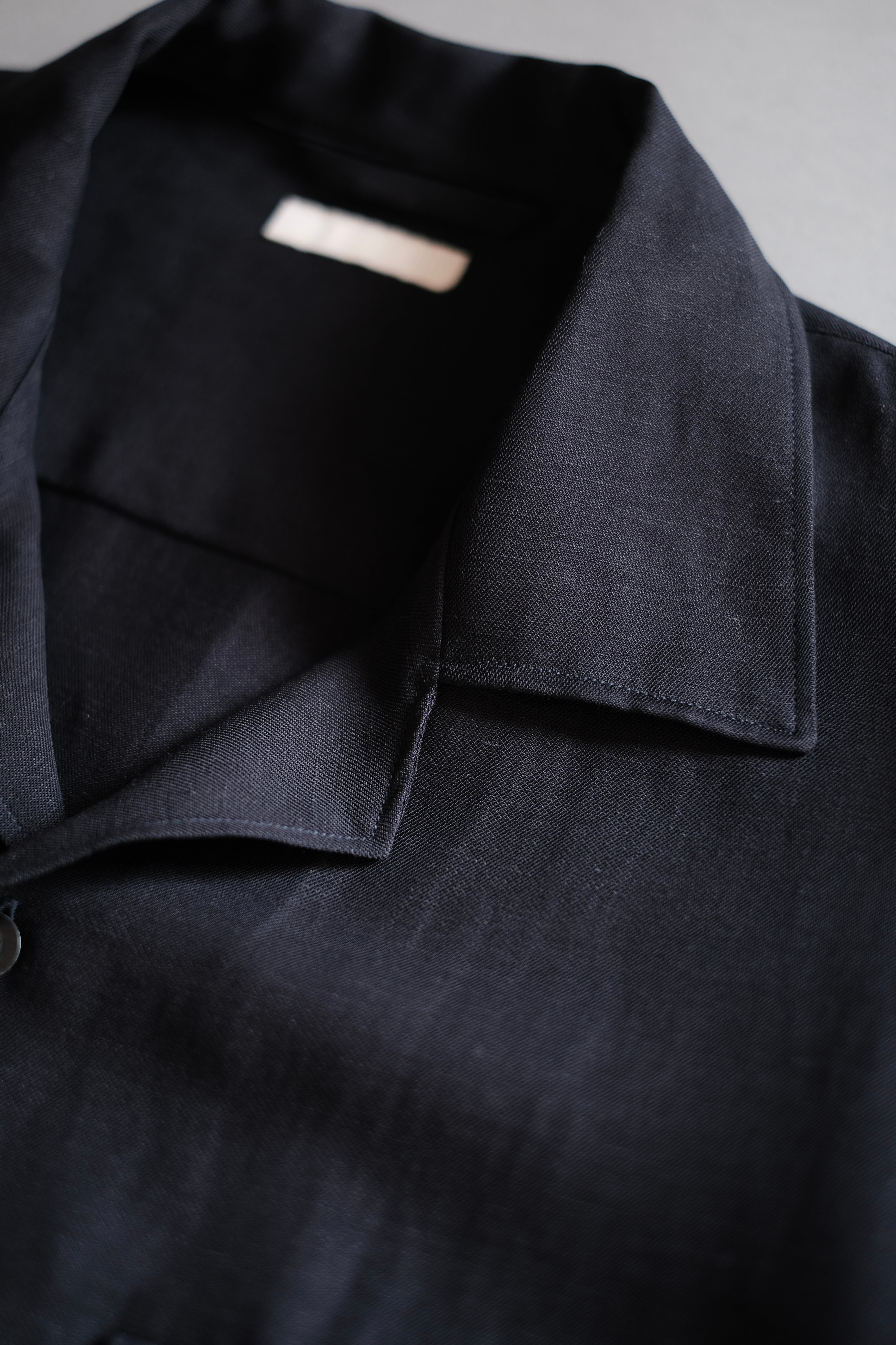 ULTERIOR / TA/R/L TWILL OPEN COLLAR SHIRT | LIVING