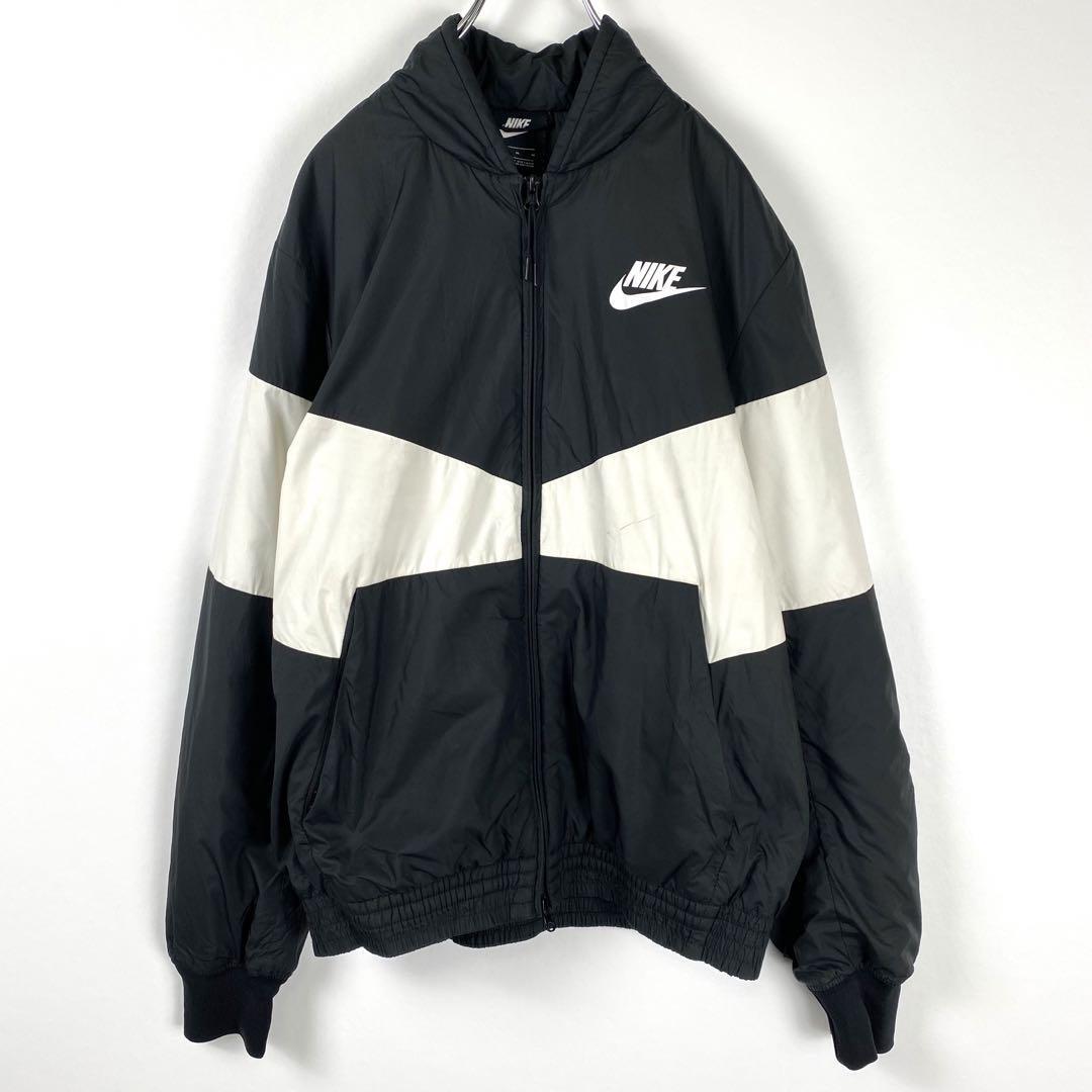 NIKE ナイロンジャケット swoosh M バックプリント