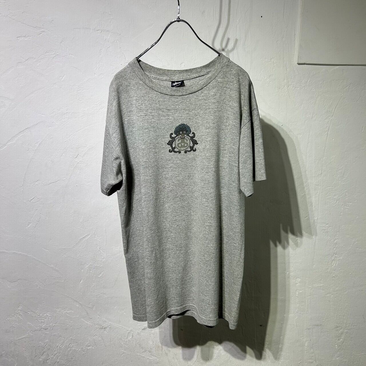 90s Old STUSSY Dragon Print Tee USA製