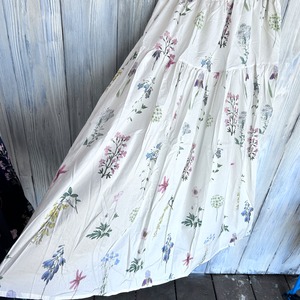 フラワースカート