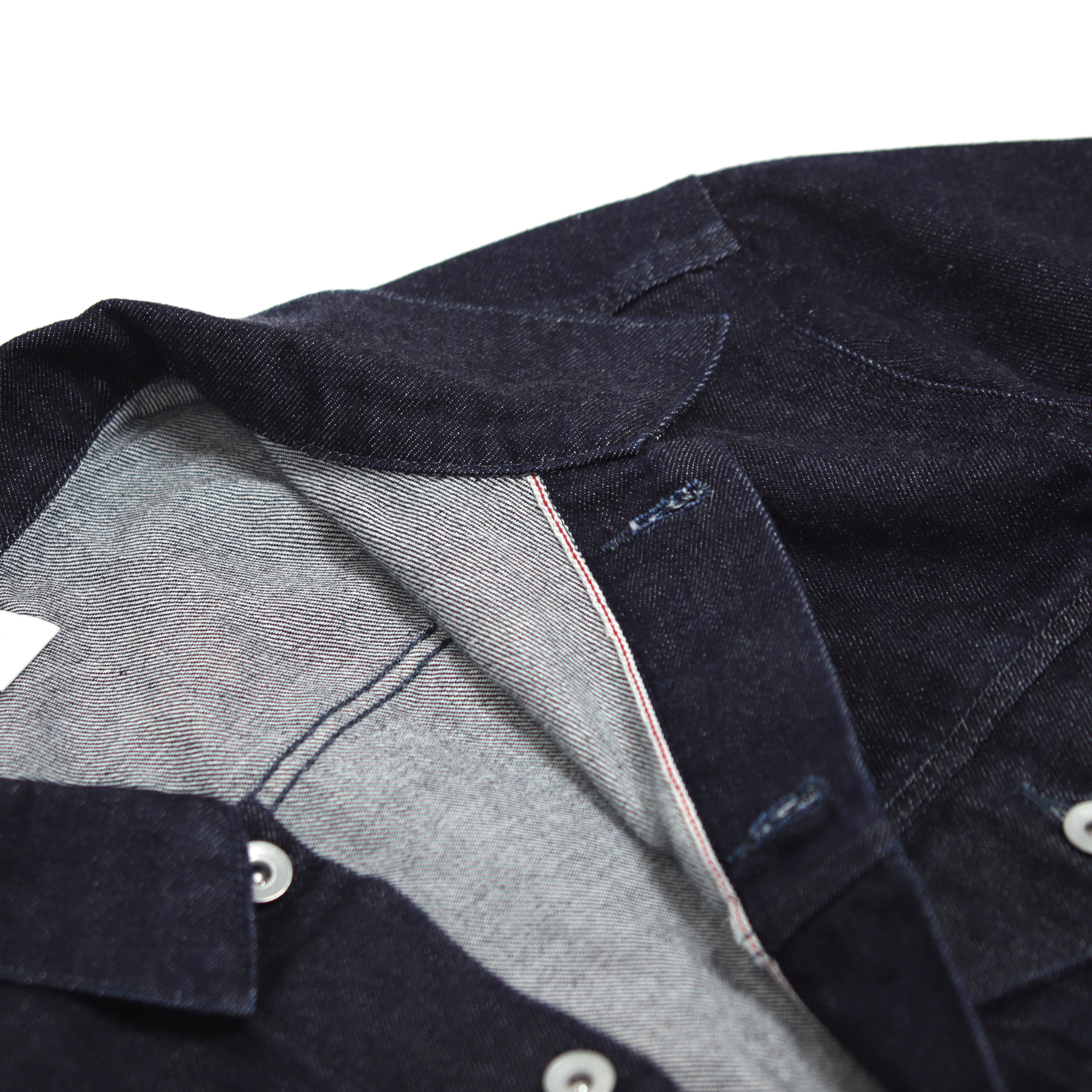 Japan Indigo Washed Denim Jacket | OVY