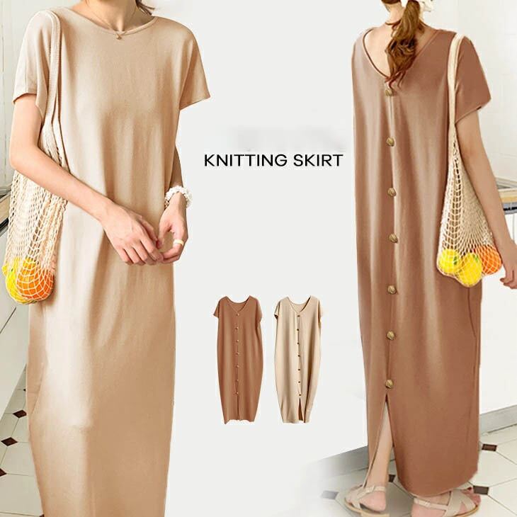 ワンピース ニット ニットワンピース レディース 2022年新作 薄手 着回し