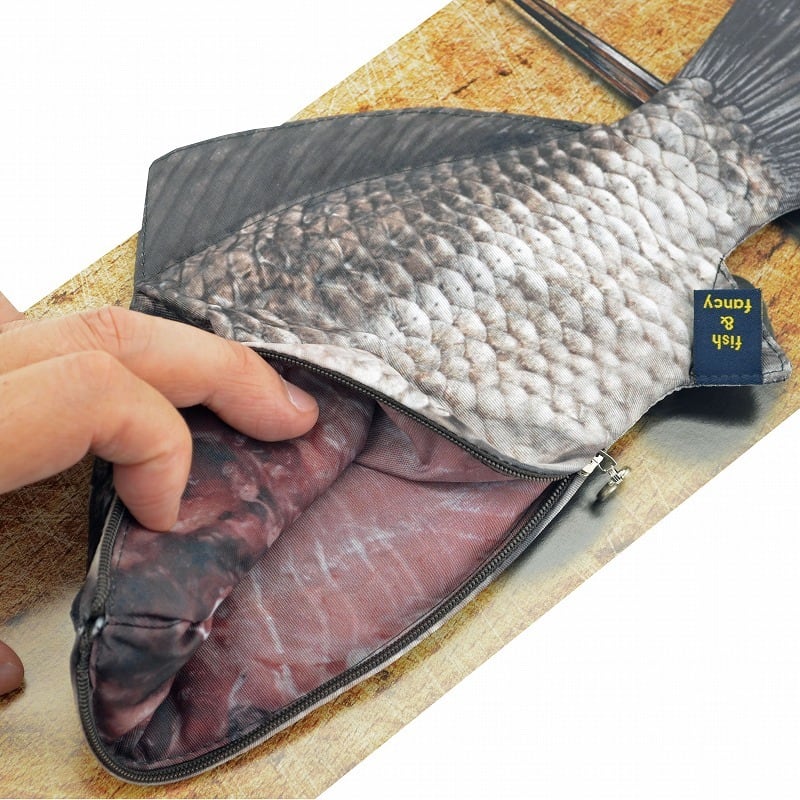 ケイオ リアル魚型ポーチ＆ペンケース NO.10 フナ | マルキン印.com