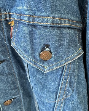 -Lee- Vintage 80s 42R Denim Jacket made in USA