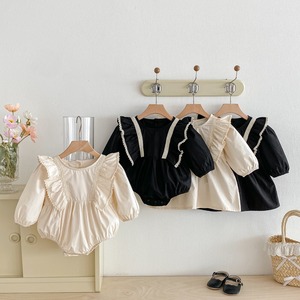 【秋作】肩フリルロンパースorワンピース