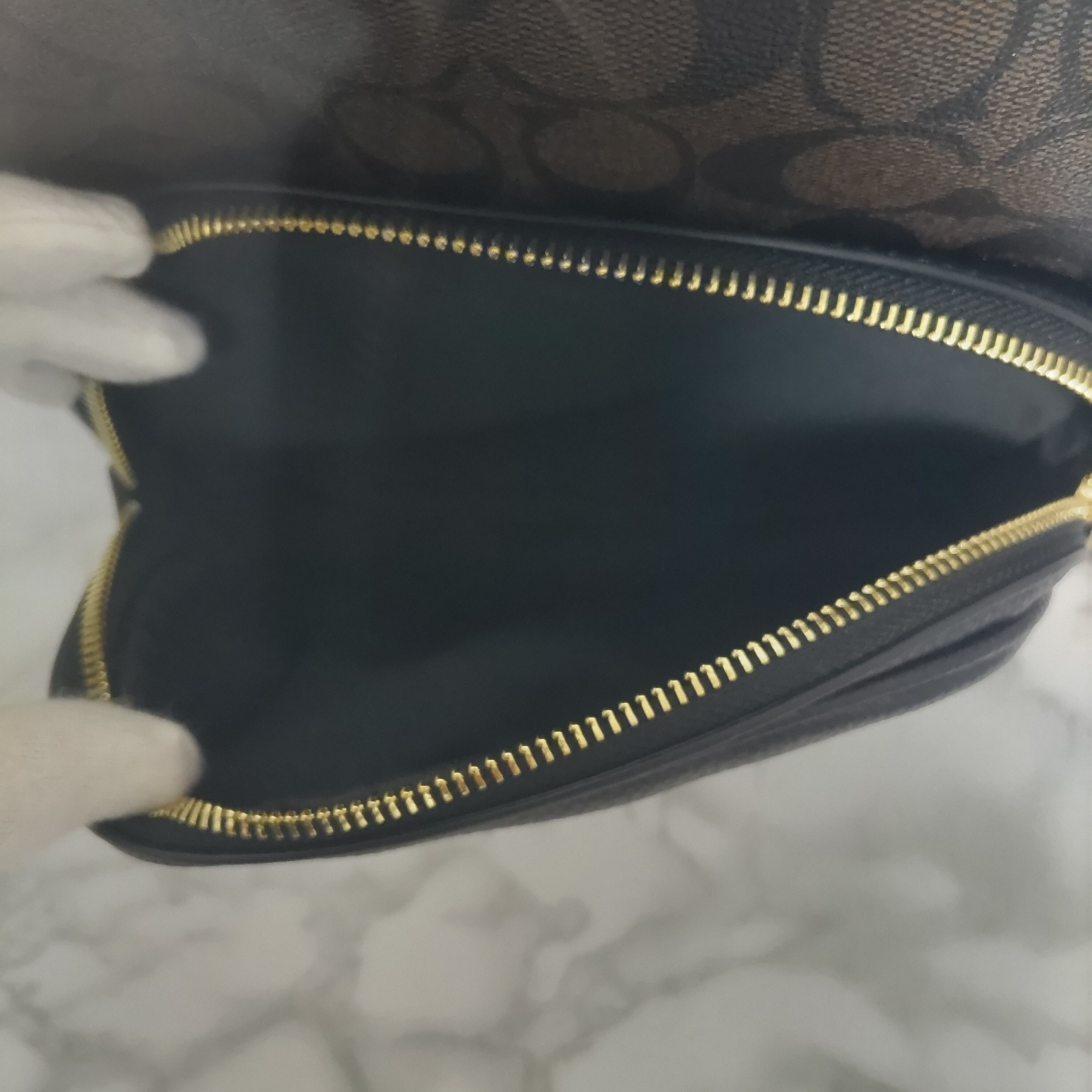 COACH コーチ シグネチャー バックパック ブラウン ブラック 未使用  