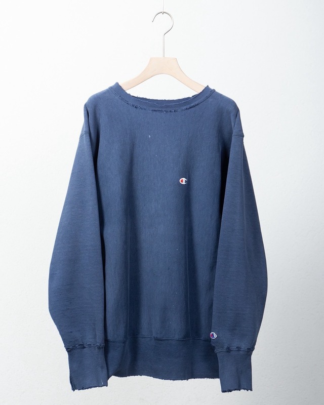 old "Champion" REVERSE WEAVE good fade & damaged sweat / Made In USA