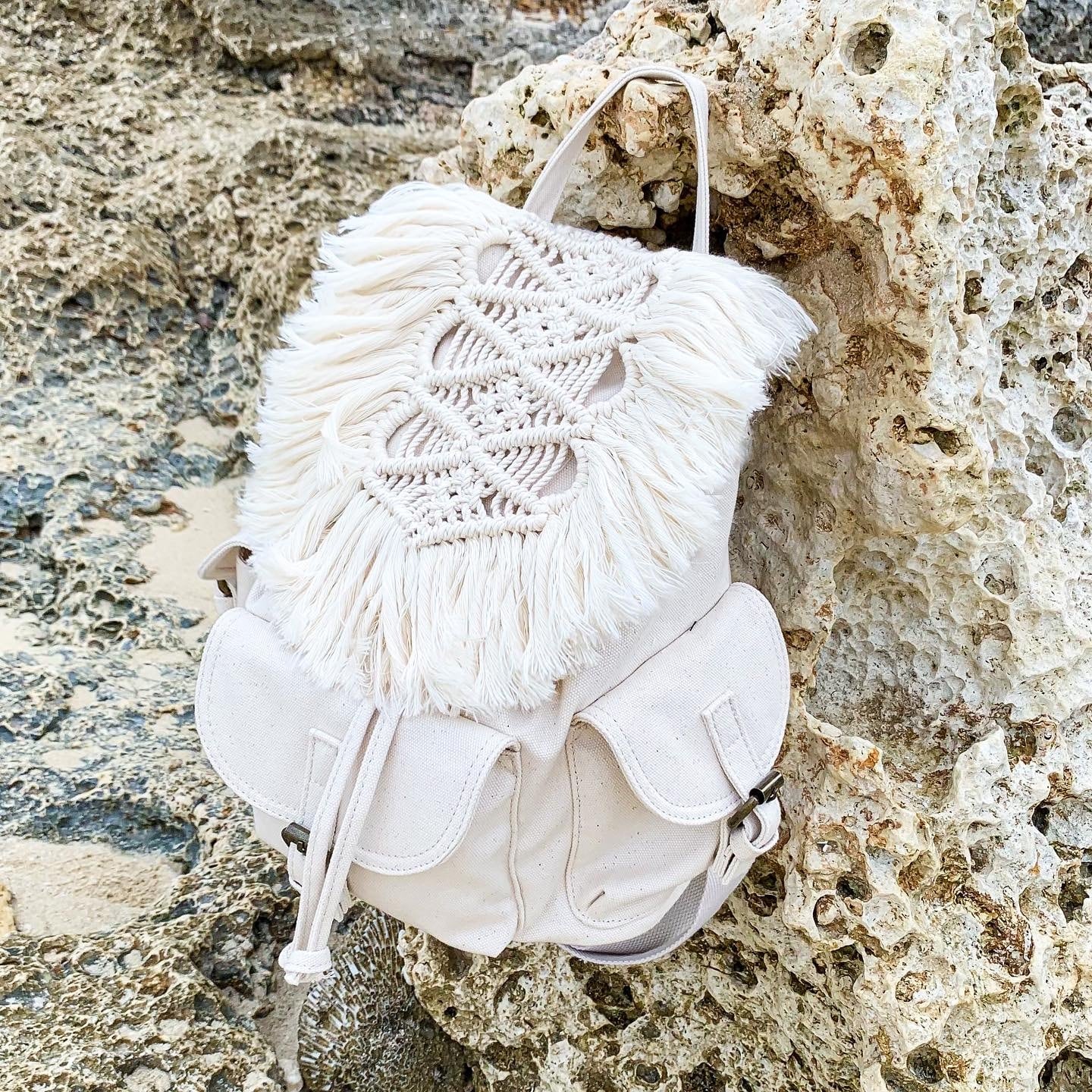 Macrame Rucksack | Sfeemy (スフィーミー) Macrame Rucksack | Sfeemy (スフィーミー)
