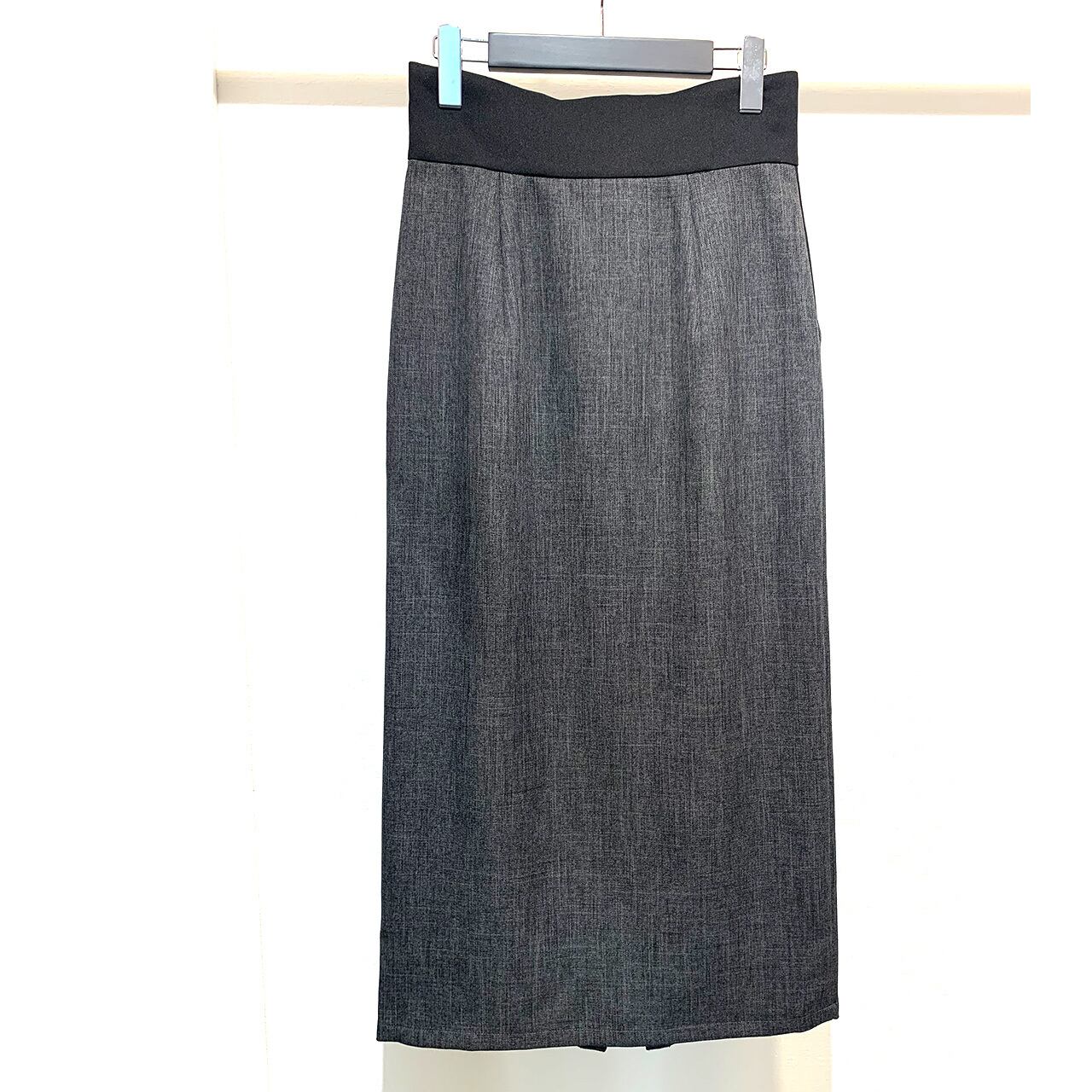 NUS フロントジップタイトスカート ブラック サイズ   UsamiChannel