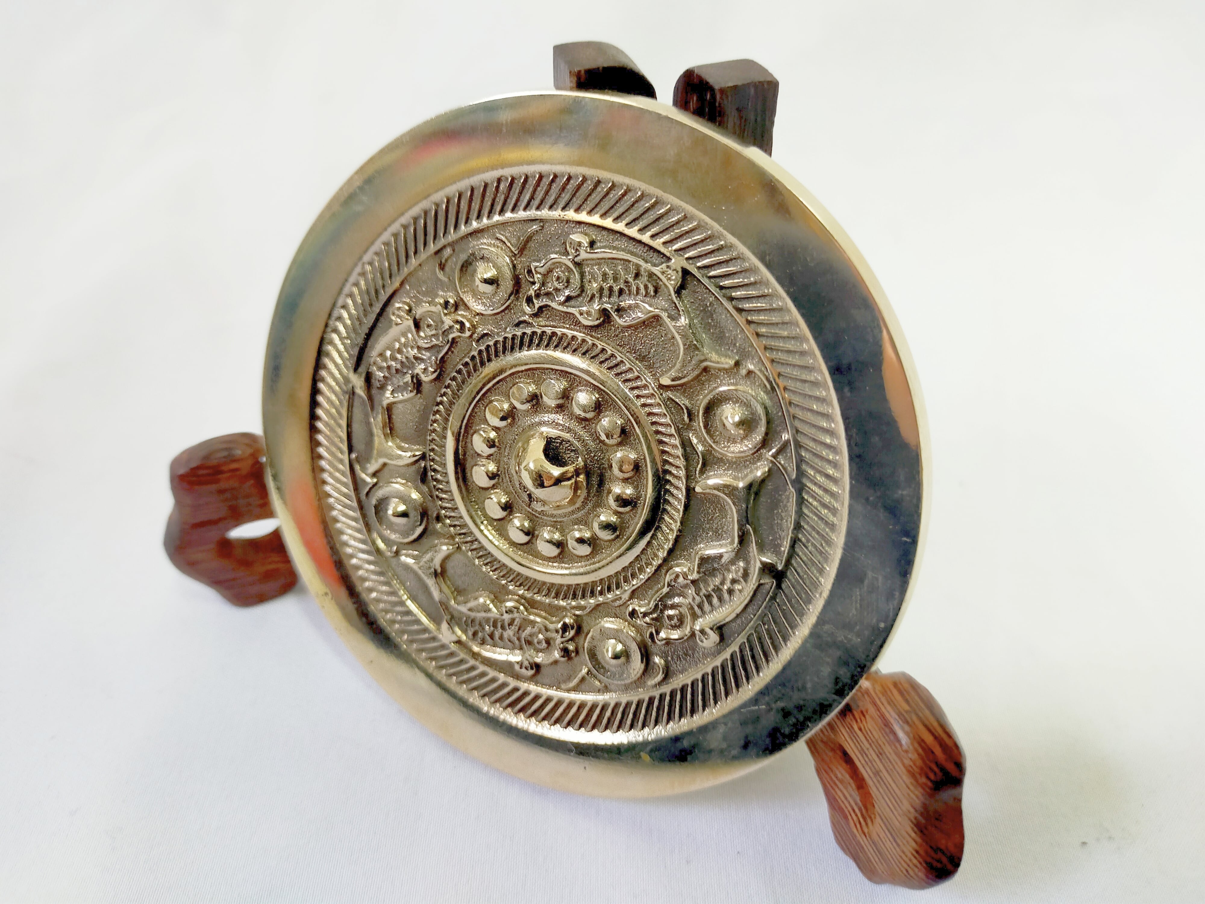 高麗青銅鏡.朝鮮古美術