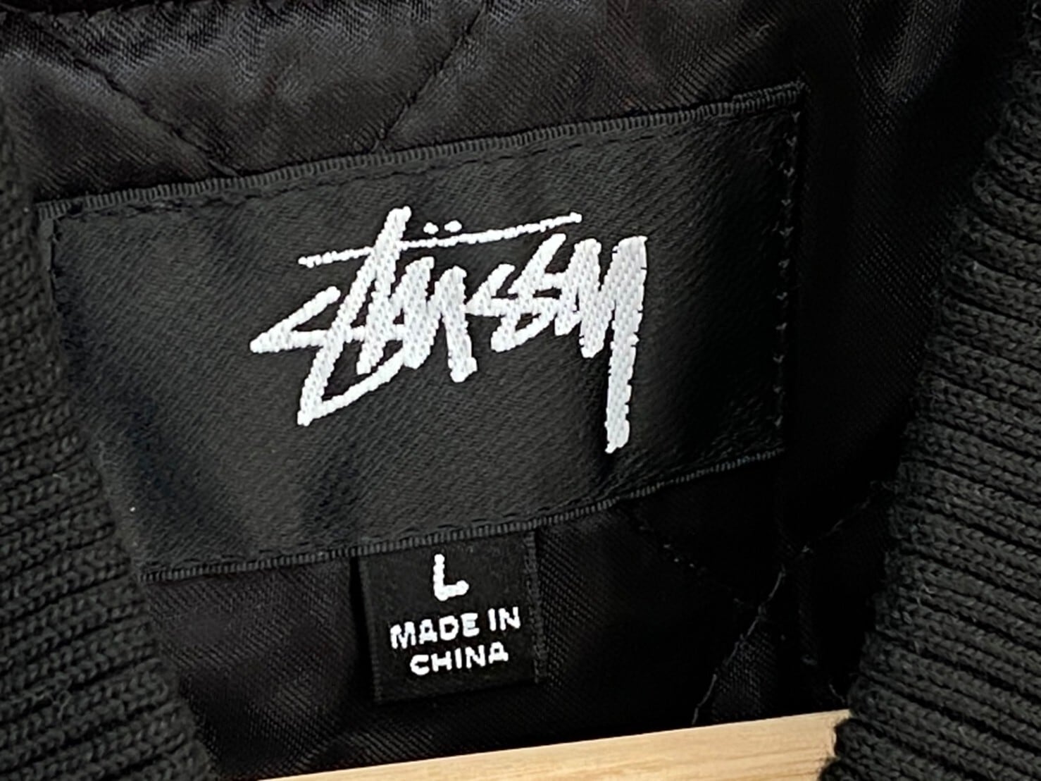 stussy surfman stadium jacket