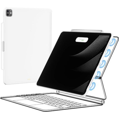 新品》 iPad Pro 12.9インチケース 保護カバー 磁気吸着 Magic 