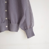 one f  Sheer Cardigan  GREY