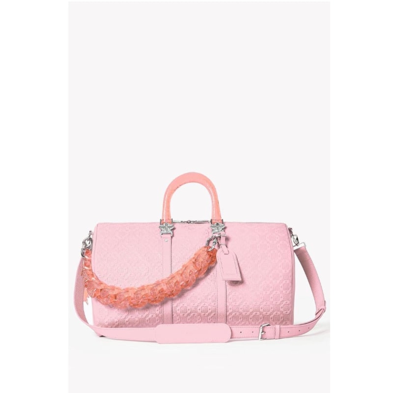 GUAPI / pink duffle bag
