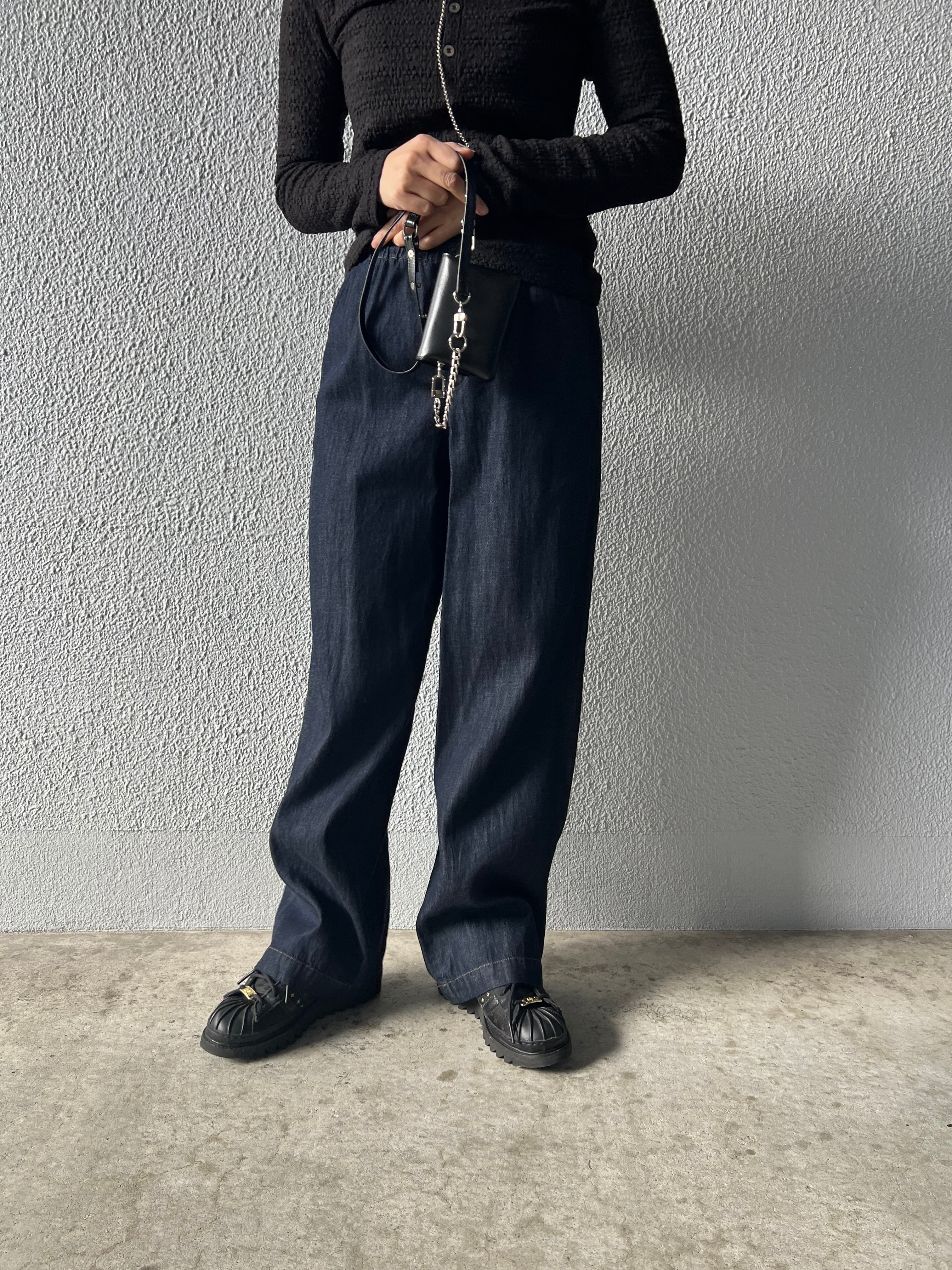 【PASSIONE】ウエストイージーライトオンスデニム　616605