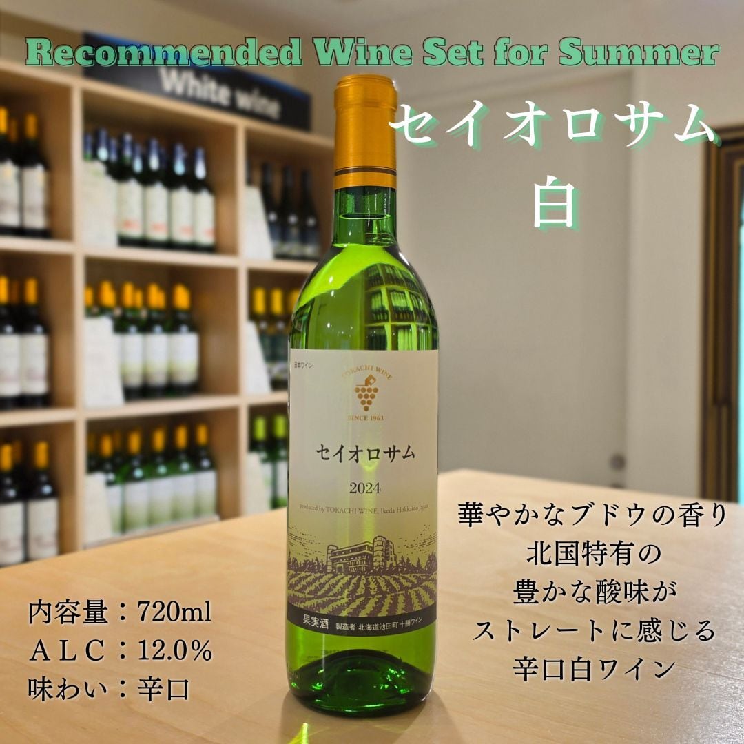 【夏のおすすめワインセット】夏を楽しむ白ワイン2本セット