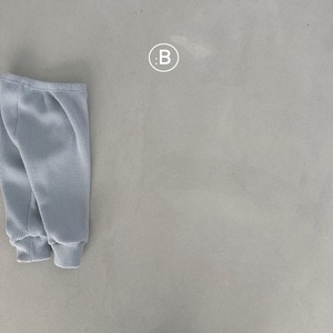 【Bellabambina】デイリーワッフルパンツ sora 80~130cm 240220be