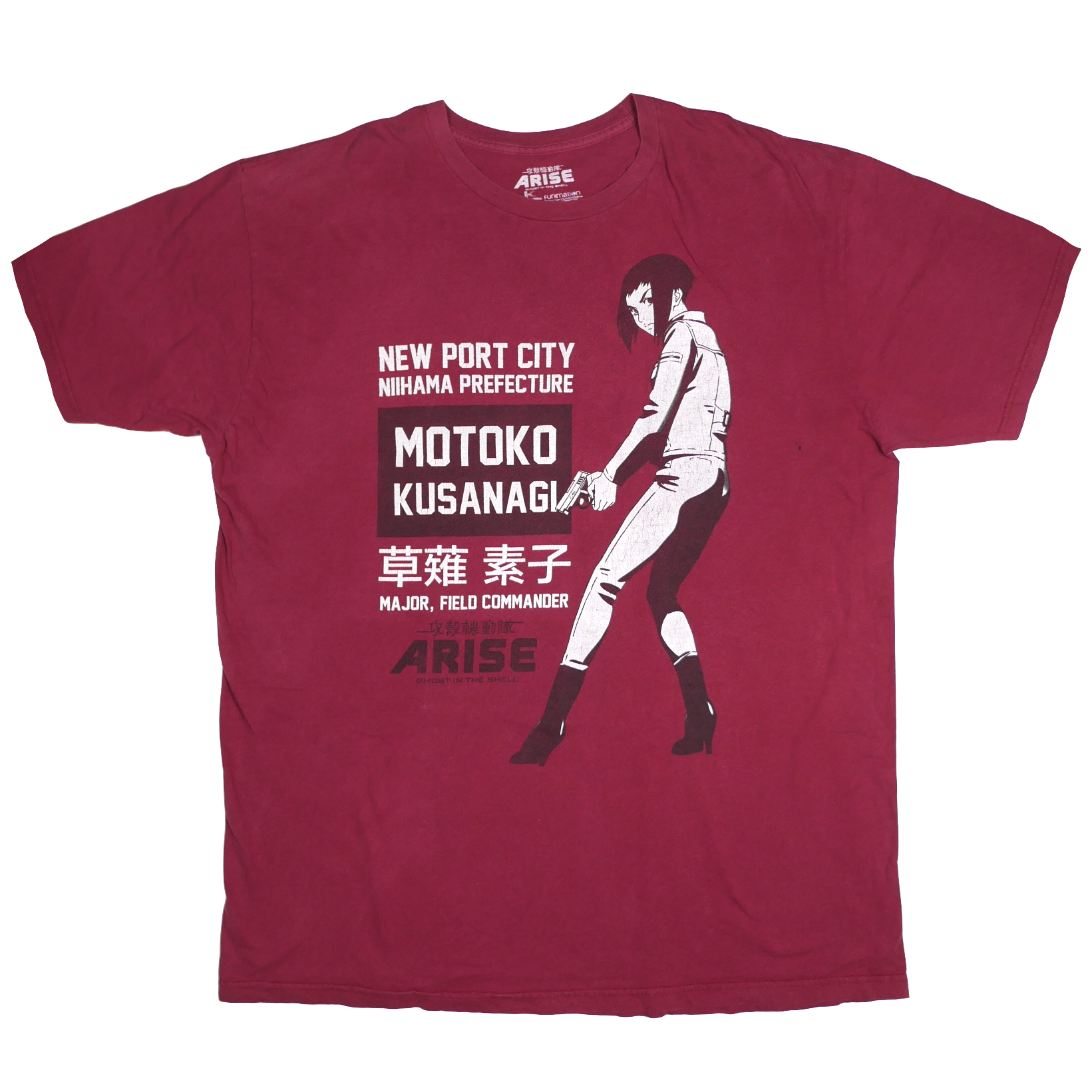 USED【2XL】Anime Movie 攻殻機動隊 ARISE Tee