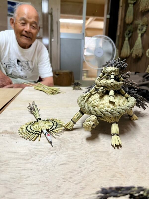 藁細工 / 上甲清「亀」 小 | Y. & SONS ONLINE STORE