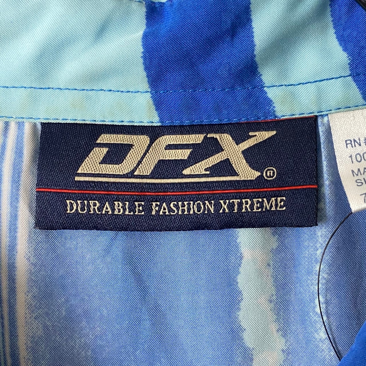 old full print rayon shirt