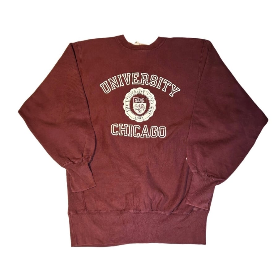 90s vintage Champion リバースウィーブシCHICAGO大学 | used&vintage