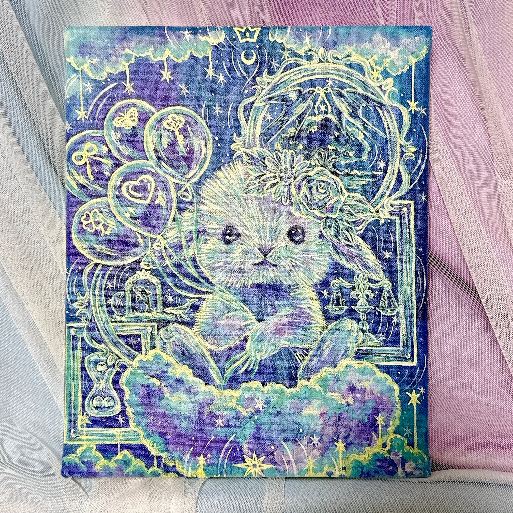 ミズモトナオミ 額装アート作品 7 70m(naomi)
