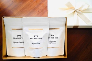 【ギフトセット】Tea for Youブレンド3種（茶葉 各30g）