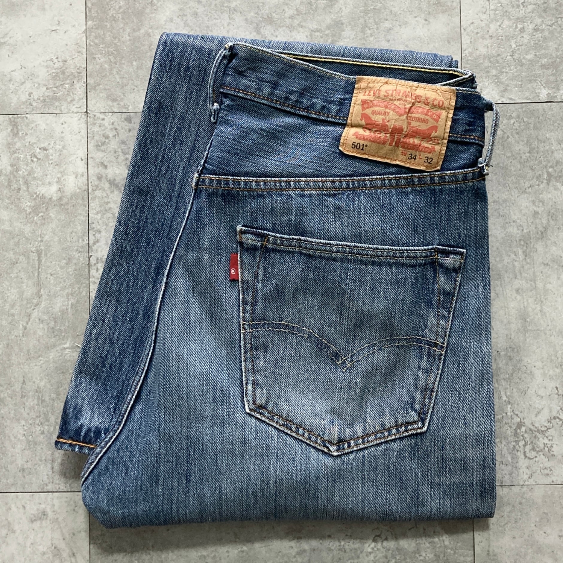 リーバイス 501 W33 サンベニート553 USA製 W33 L32】90's US.Levis 501 リーバイス サンベニート工場(553) ボタン
