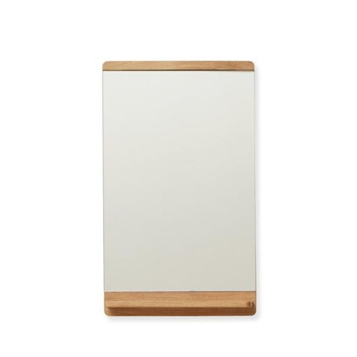 コストコ再販商品 FORM&REFINE リムウォールミラー 40 x 68cm オーク
