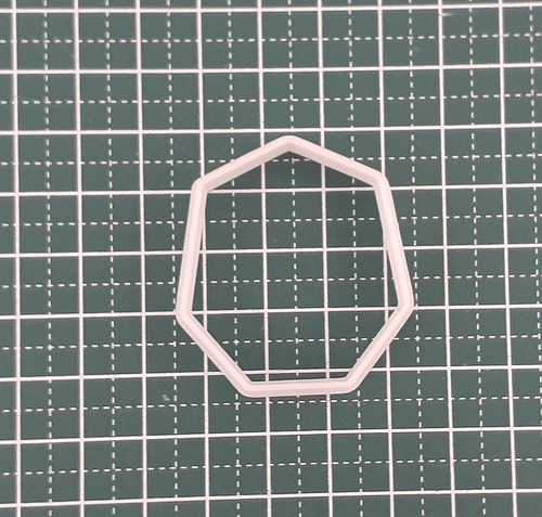 クッキー型 枠型 7角形