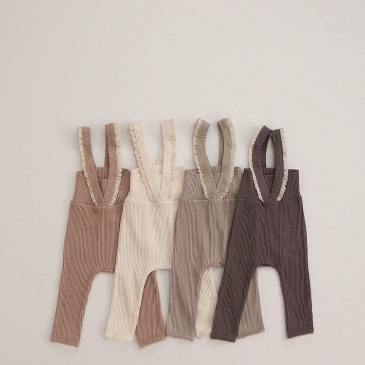 【BABY】秋新作 レースサロペット