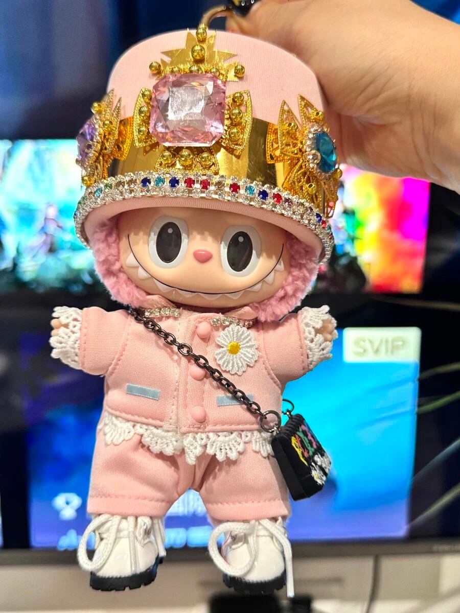 labubu ラブブ G-DRAGON 17センチ ぬい服 着ぐるみ 着せ替え服 | PAY ID