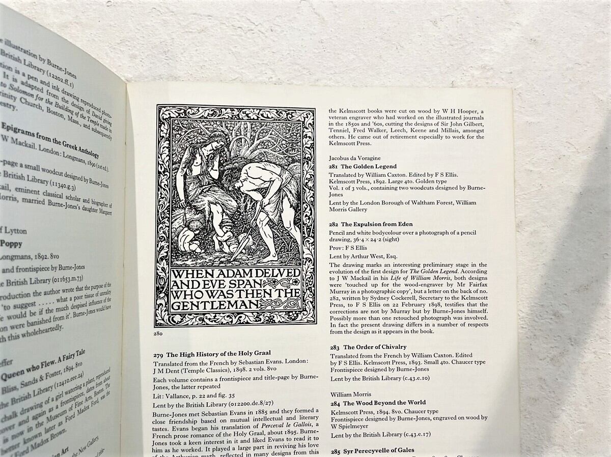 VA419】Burne-Jones : the paintings, graphic, and decorative work